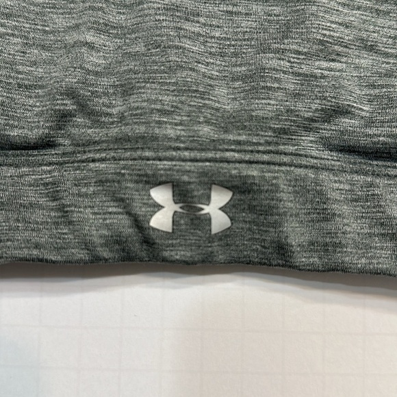 Under Armour Women's Sports Bra Racerback Size Large Gray - Picture 3 of 5